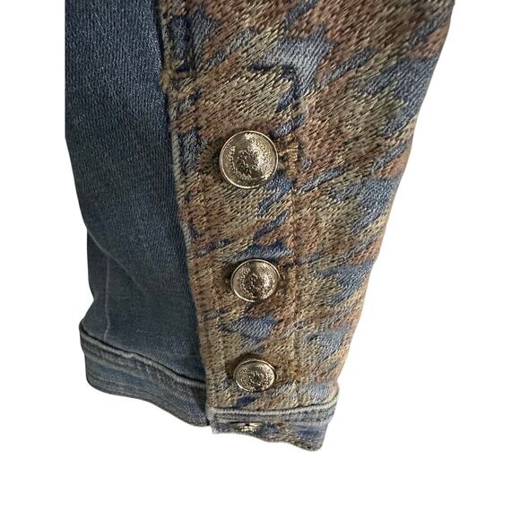 White House Black House Denim & Tweed Jacket - Picture 4 of 8